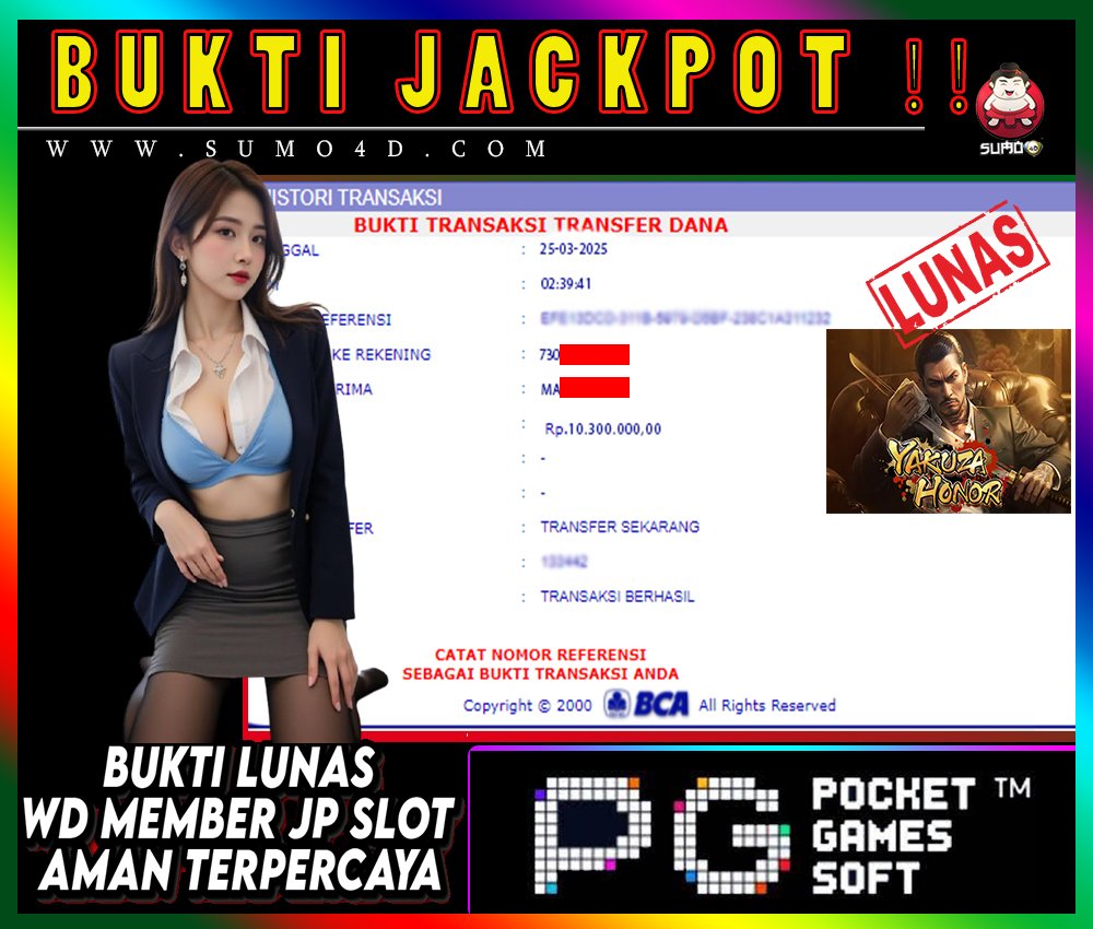 BUKTI JACKPOT SUMO4D-