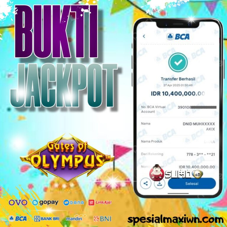 KEMENANGAN SLOT PRAGMATIC PLAY 27 APRIL 2025