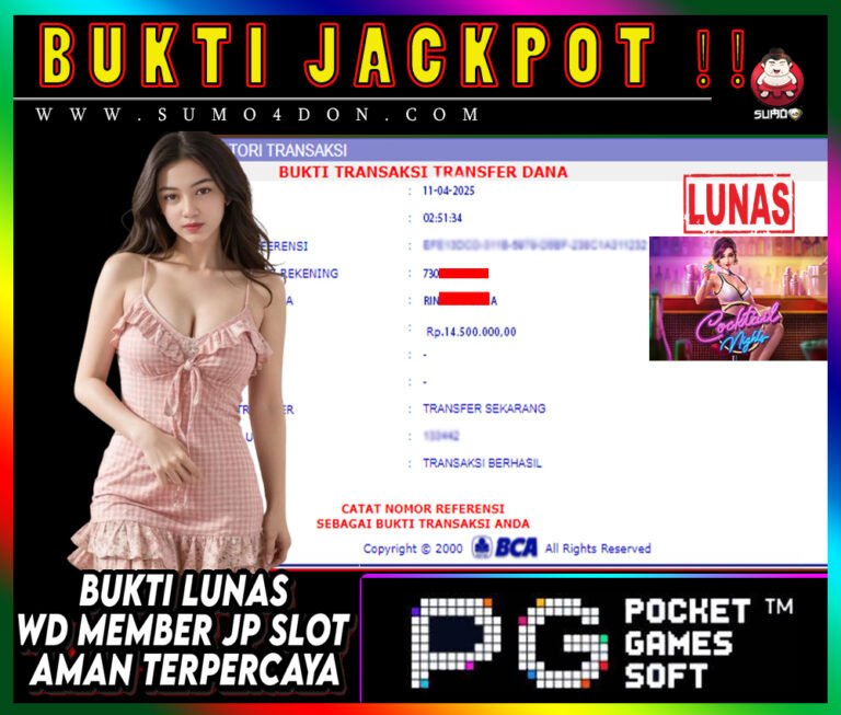 BUKTI JACKPOT SUMO4D-