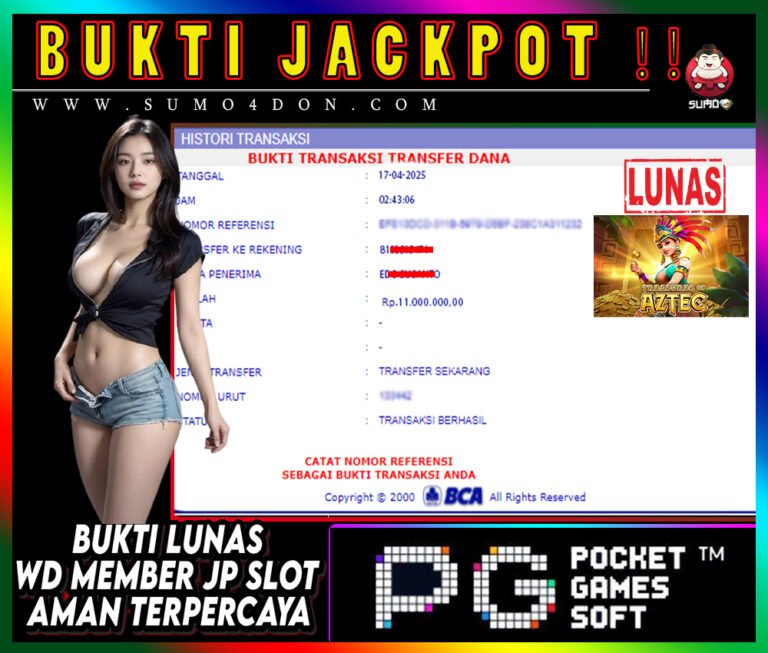 BUKTI JACKPOT SUMO4D-