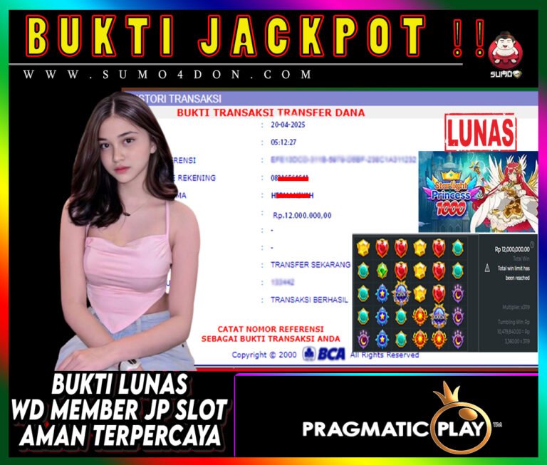 BUKTI JACKPOT SUMO4D-