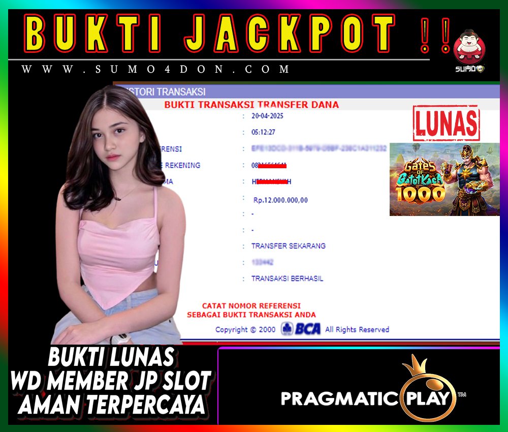 BUKTI JACKPOT SUMO4D-