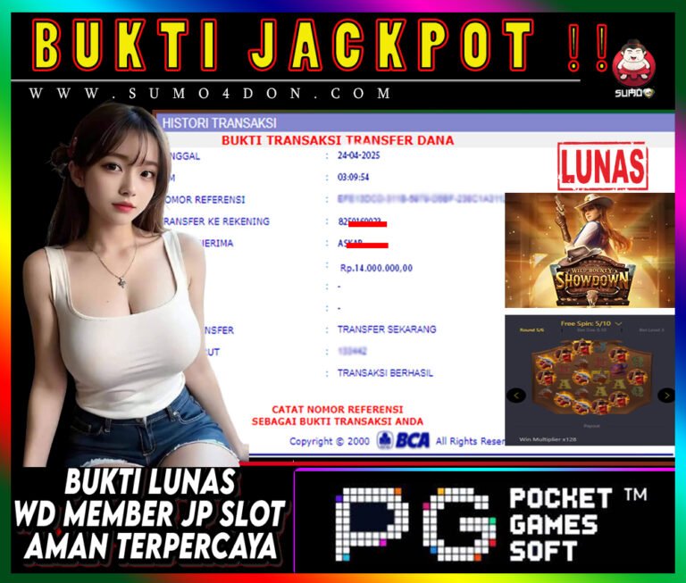 BUKTI JACKPOT SUMO4D-
