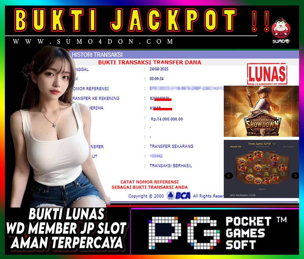 BUKTI JACKPOT SUMO4D-