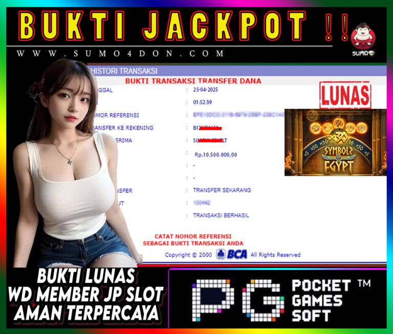 BUKTI JACKPOT SUMO4D-