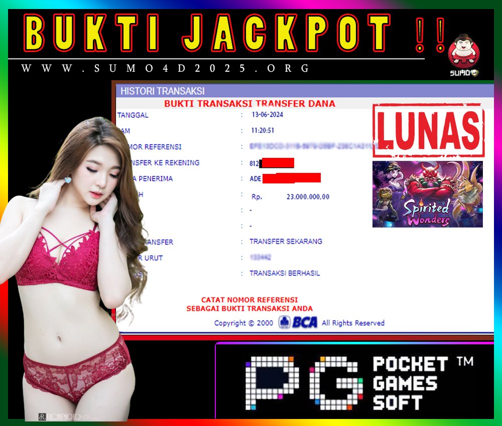 BUKTI JACKPOT SUMO4D-