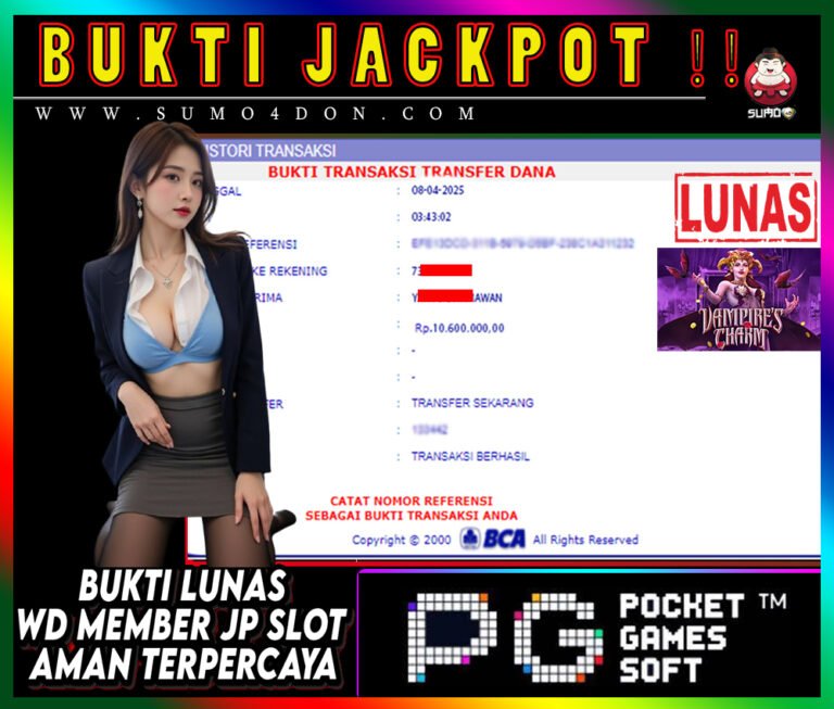 BUKTI JACKPOT SUMO4D-