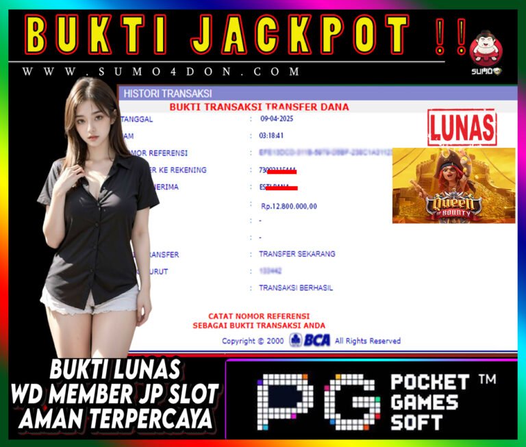 BUKTI JACKPOT SUMO4D-
