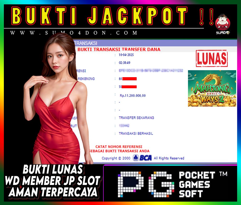 BUKTI JACKPOT SUMO4D-