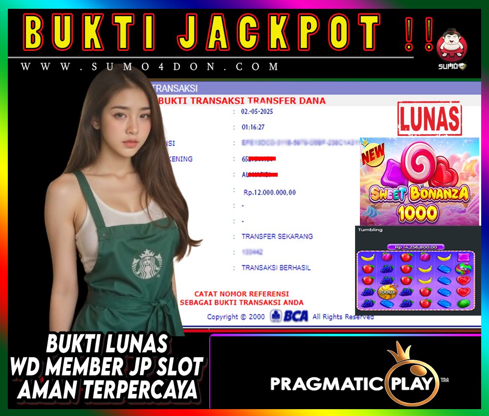 BUKTI JACKPOT SUMO4D-