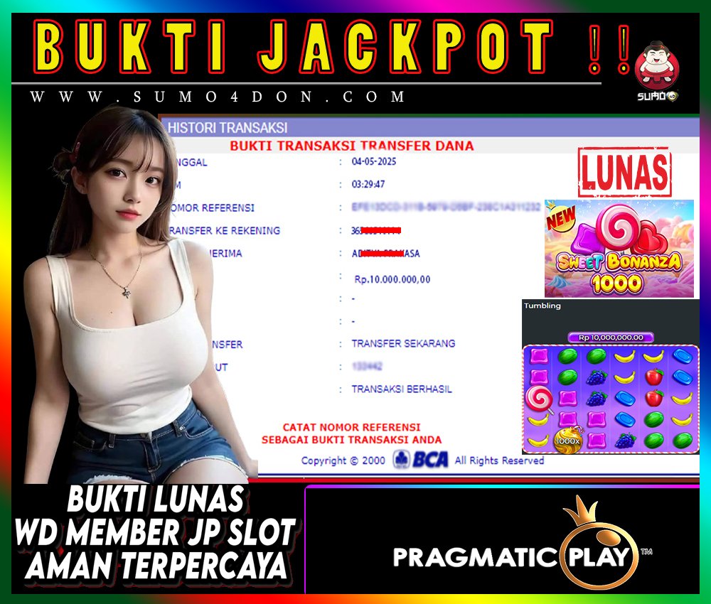 BUKTI JACKPOT SUMO4D-
