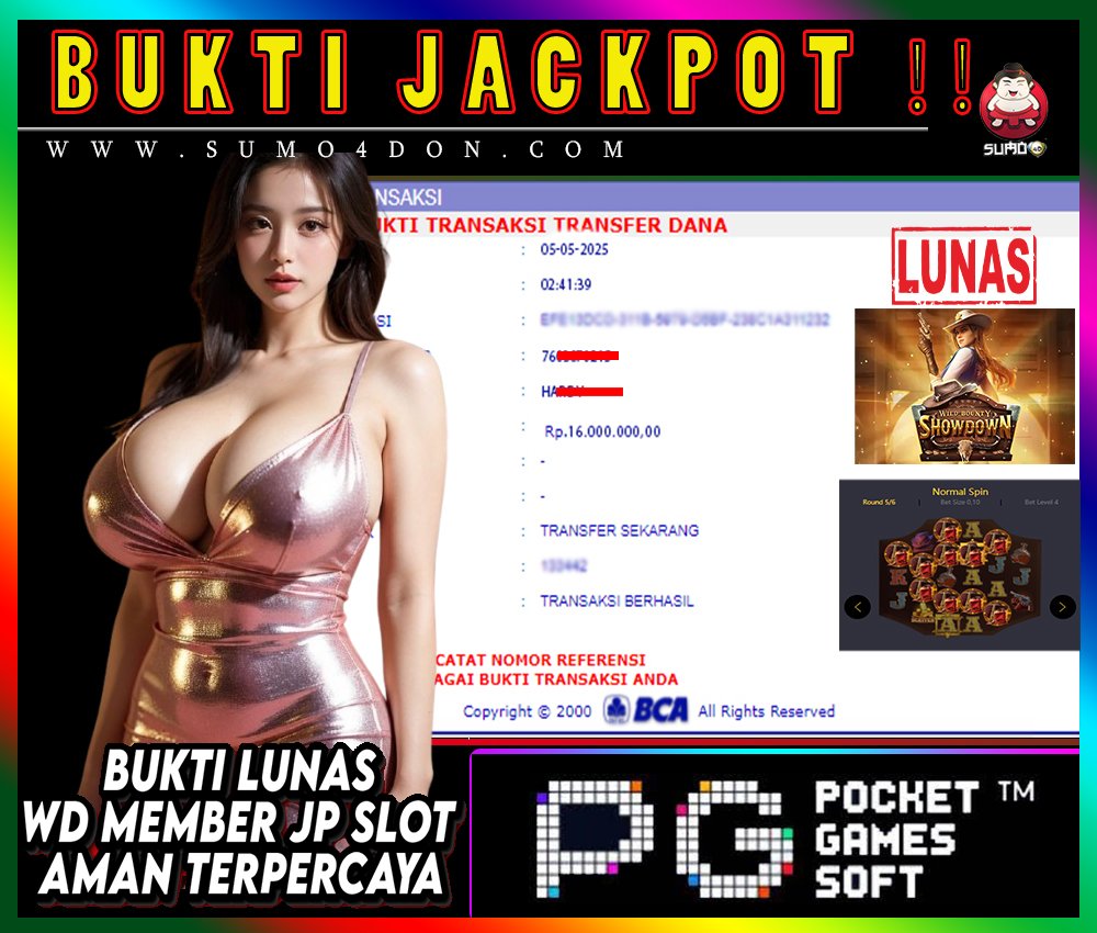 BUKTI JACKPOT SUMO4D-