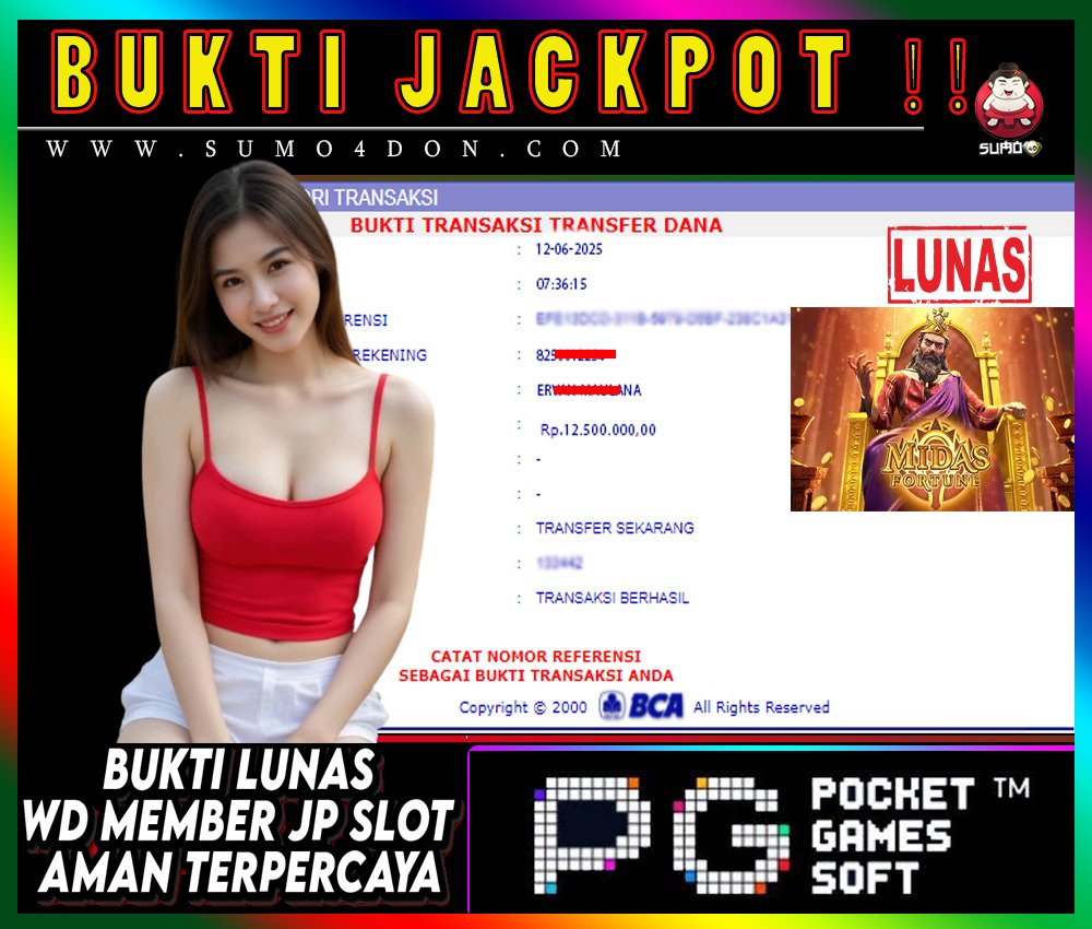 BUKTI JACKPOT SUMO4D-