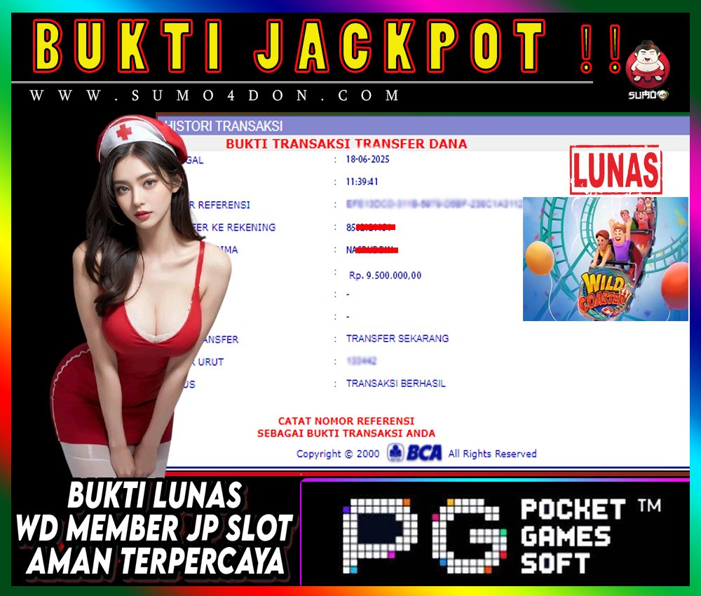BUKTI JACKPOT SUMO4D-