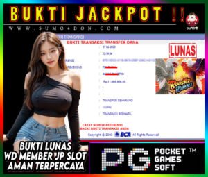 BUKTI LUNAS JACKPOT MEMBER SUMO4D 27 JUNI 2025