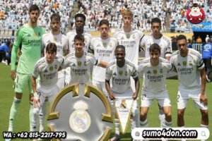 Starting XI skuad Real Madrid saat melawan Pachuca di Piala Dunia Antarklub 2025,