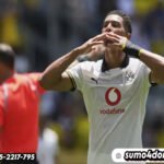 Ekspresi Jobe Bellingham usai membobol gawang Mamelody Sundown