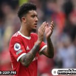 Pemain Manchester United Jadon Sancho