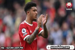 Pemain Manchester United Jadon Sancho