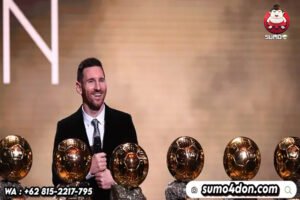 Dipuncaki Lionel Messi yang telah merebut 6 gelar bersama Barcelona