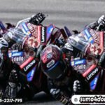 Pecco Bagnaia dan Marc Marquez kembali berduel di MotoGP Belanda 2025.