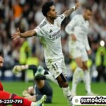 Rodrygo mencatatkan namanya di papan skor Real madrid
