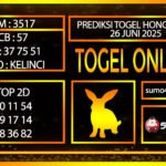 PREDIKSI TOGEL HONGKONG 26 JUNI 2025