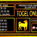 PREDIKSI TOGEL INDOSAT 26 JUNI 2025