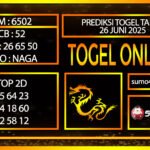 PREDIKSI TOGEL TAIPEI 26 JUNI 2025