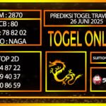 PREDIKSI TOGEL TRAVELOKA 26 JUNI 2025